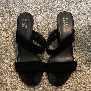 Bleecker & Bond Black Women's Block Heels